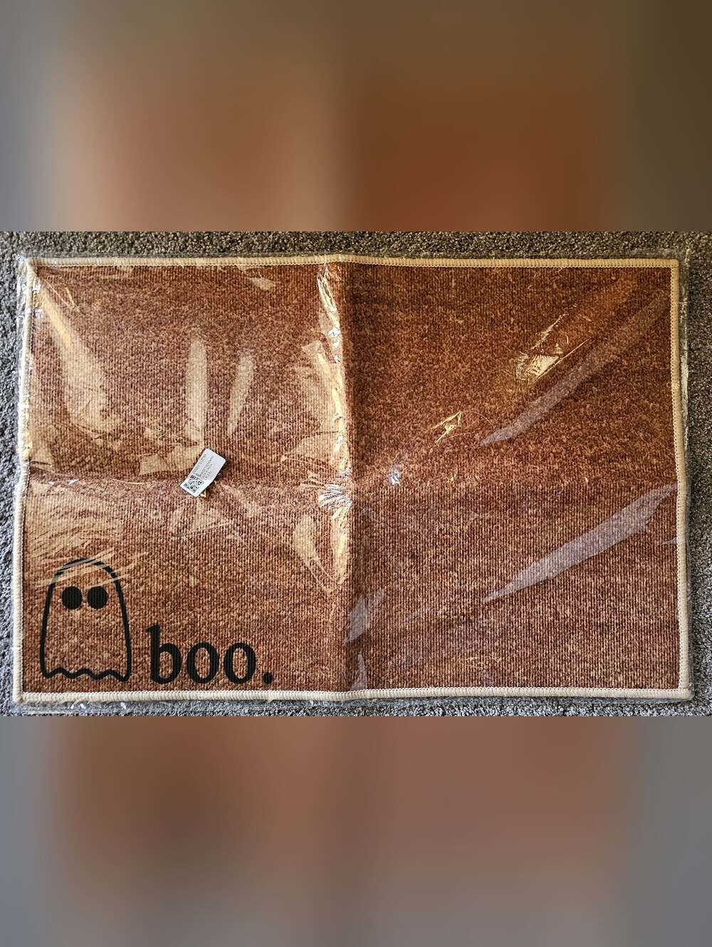 [NEW] Holiday Doormat For Halloween "boo" Little Ghost